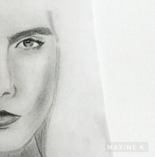 Sketch - Cara Delevingne - (model, actress)